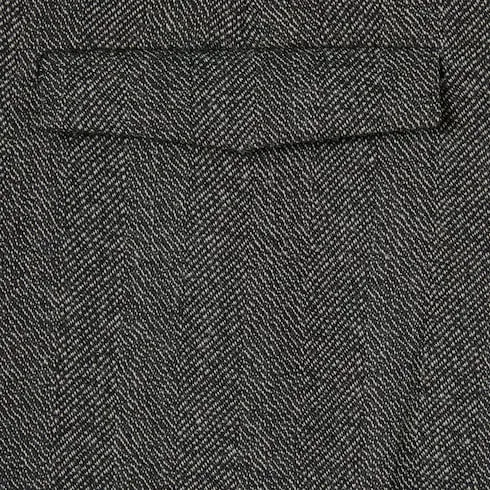 Herringbone Wool Mouliné Trousers