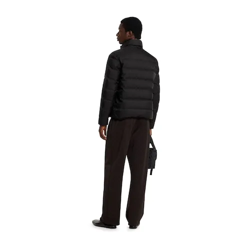 Reversible Gg Nylon Zip Jacket