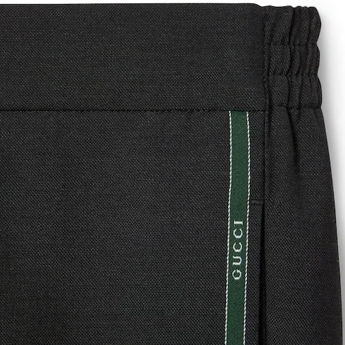 Wool Trousers With Gucci Selvedge Detail