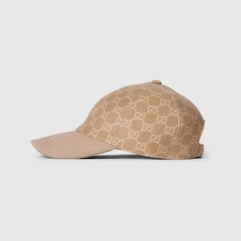 Gg Knit Fabric Baseball Hat