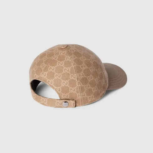 Gg Knit Fabric Baseball Hat
