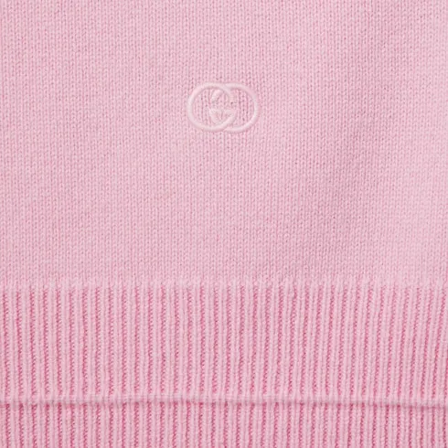 Wool Cashmere Jumper With Embroidery