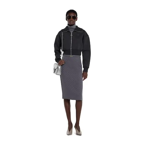 Fine Wool Turtleneck With Embroidery