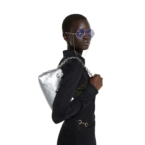 Gg Emblem Small Shoulder Bag