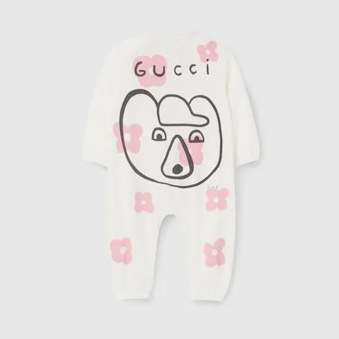 Baby Cotton One-Piece With Print