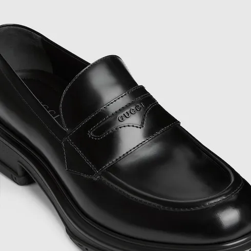 Loafer With Tonal Logo