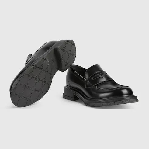 Loafer With Tonal Logo