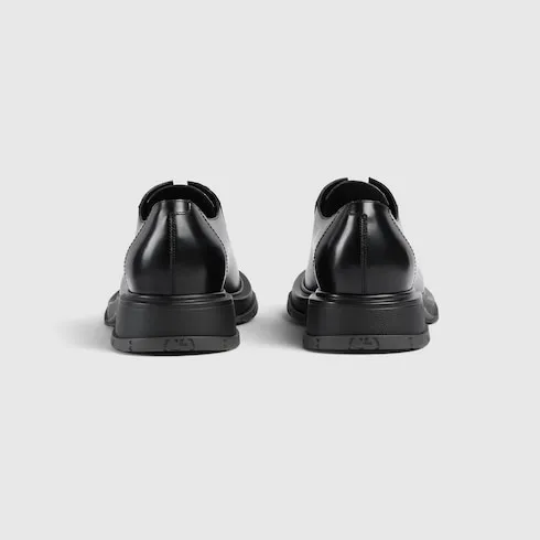 Lace-Up Shoe With Tonal Logo