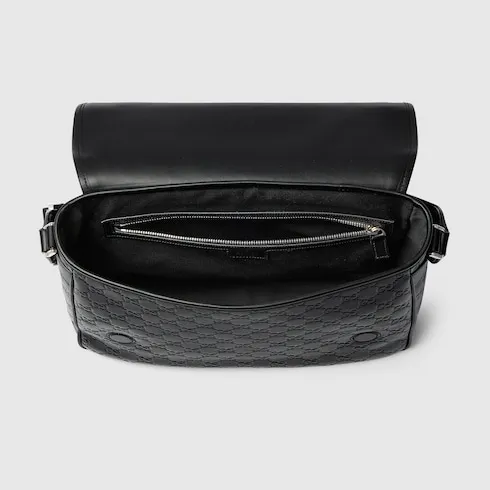 Gg Emblem Medium Crossbody Bag
