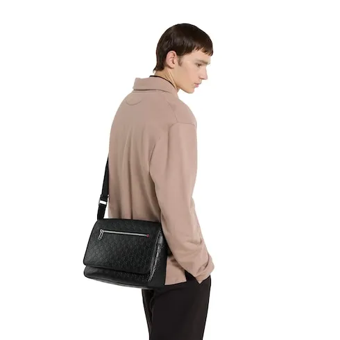 Gg Emblem Medium Crossbody Bag