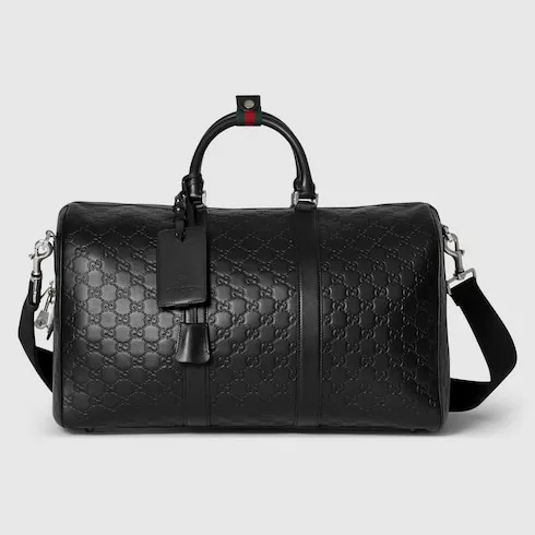 Gg Emblem Medium Duffle Bag