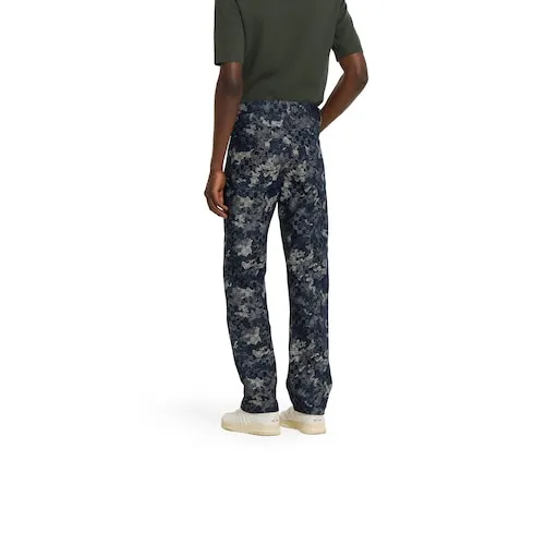 Gg Jacquard Denim Pant