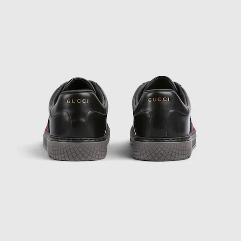 Gucci Ace Trainers With Web