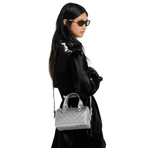 Gg Emblem Small Boston Bag