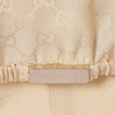 Gg Silk Jacquard Blouse