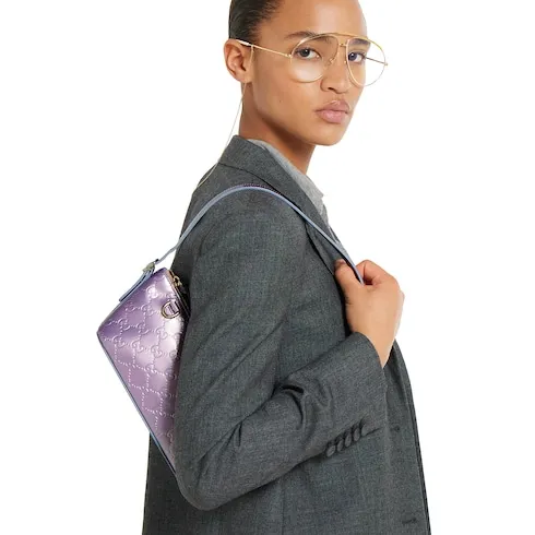 Gg Emblem Small Shoulder Bag