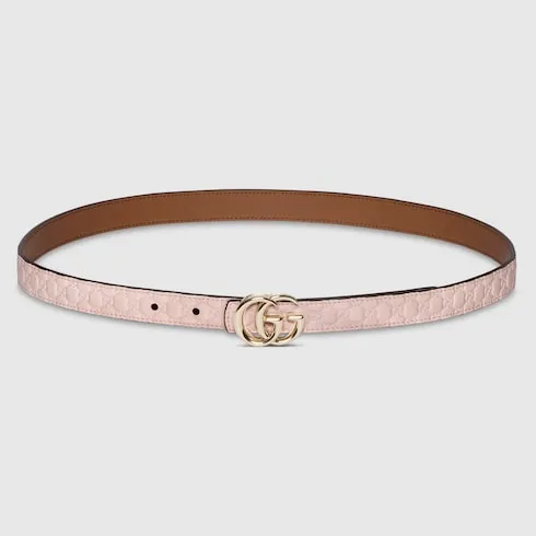 Reversible Gg Marmont Thin Belt