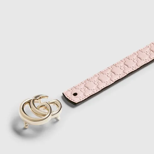 Reversible Gg Marmont Thin Belt