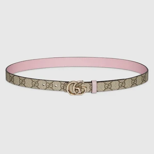 Reversible Gg Marmont Thin Belt