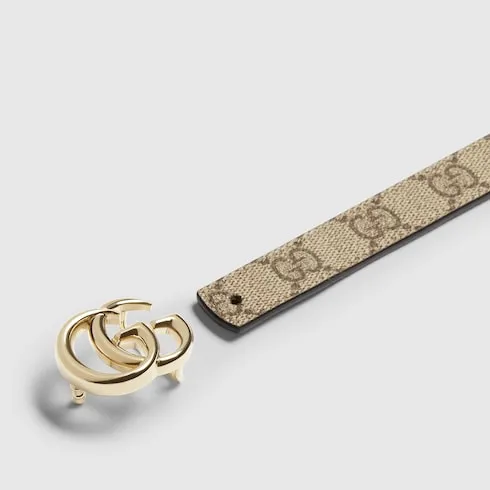 Reversible Gg Marmont Thin Belt