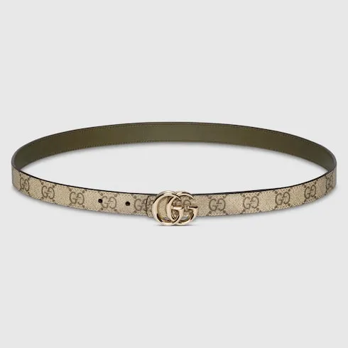 Reversible Gg Marmont Thin Belt