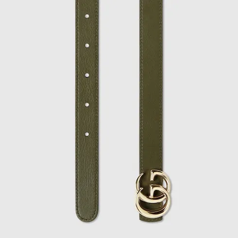 Reversible Gg Marmont Thin Belt
