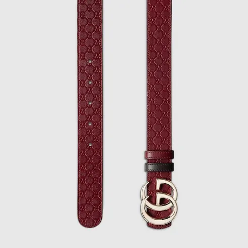 Reversible Gg Marmont Belt, 2