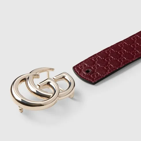 Reversible Gg Marmont Belt, 5