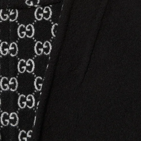 Reversible Silk Wool Coat