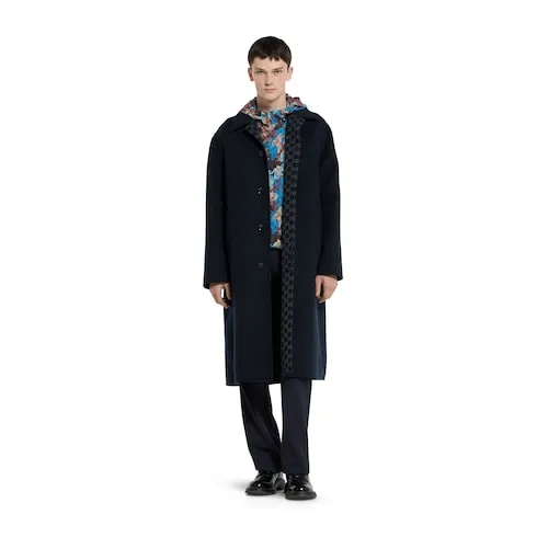 Reversible Double Wool Coat