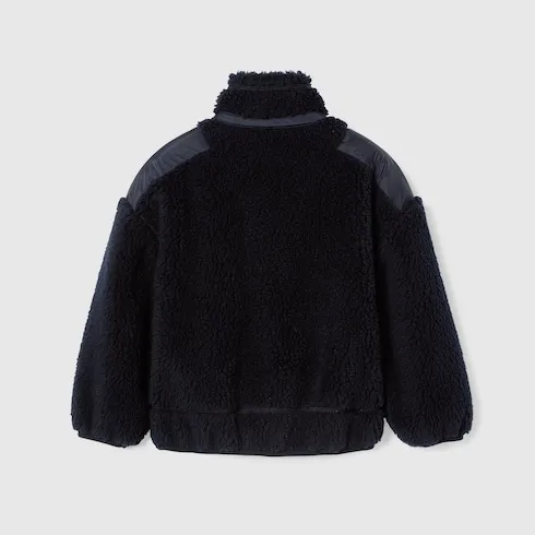 Gg Fuzzy Fabric Jacket