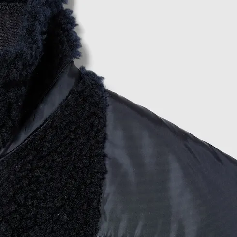 Gg Fuzzy Fabric Jacket