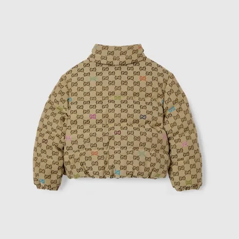 Padded Gg Canvas Jacket