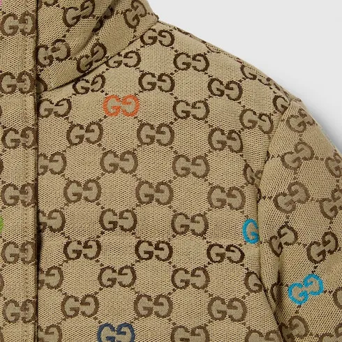 Padded Gg Canvas Jacket