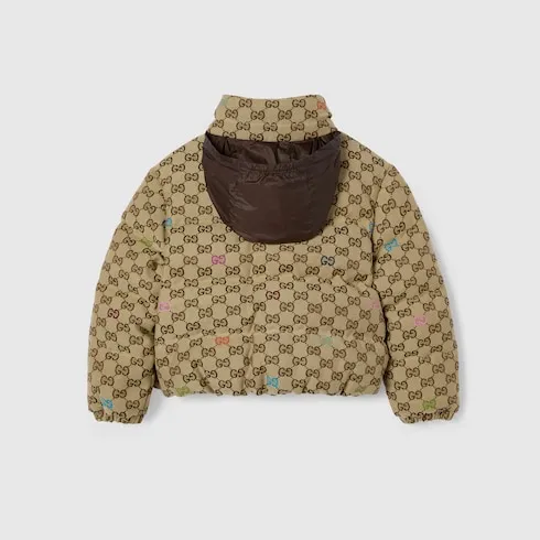 Padded Gg Canvas Jacket