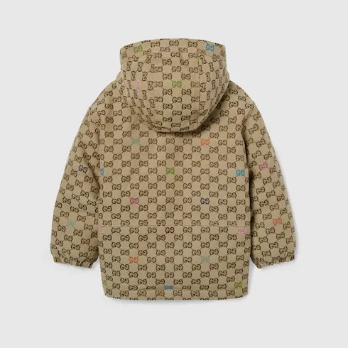 Padded Gg Canvas Coat