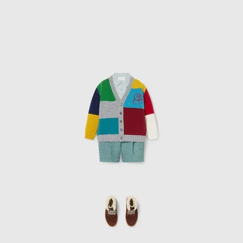 Baby Wool Mouliné Shorts