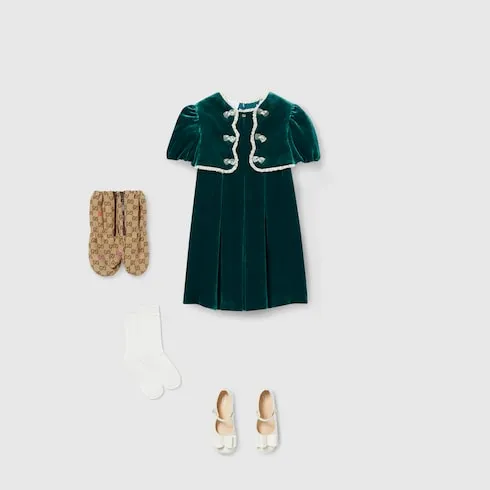 Children's Velvet Dress