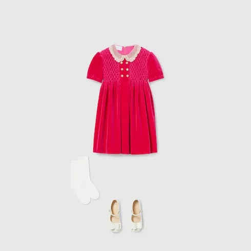 Children's Velvet Dress