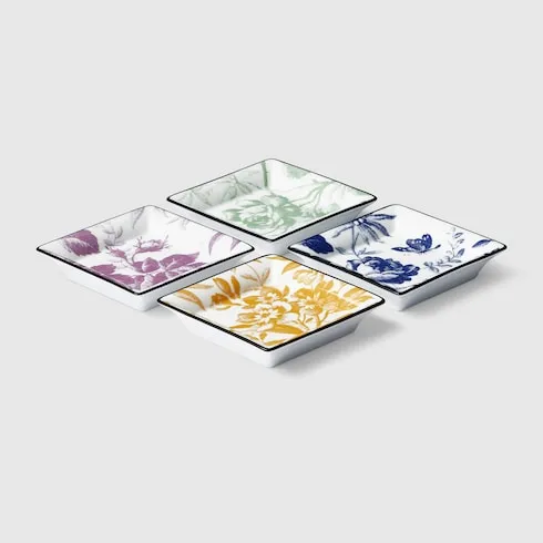 Herbarium Print Trinket Tray Set