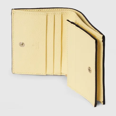 Bi-Colour Gg Marmont Small Wallet