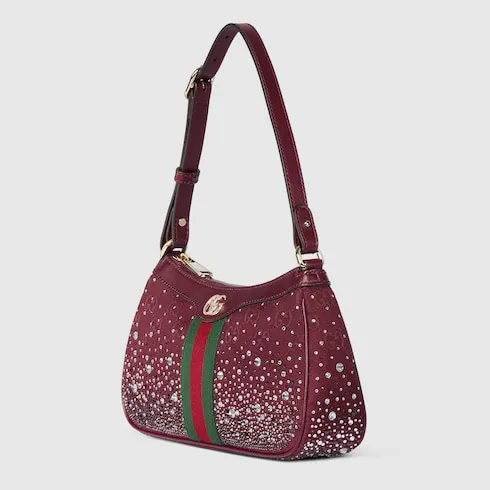 Ophidia Crystals Small Shoulder Bag