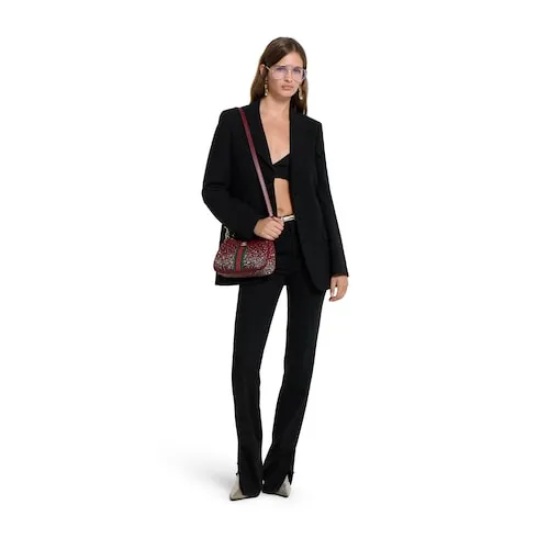 Ophidia Crystals Small Shoulder Bag