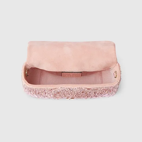Gg Marmont Crystals Mini Shoulder Bag