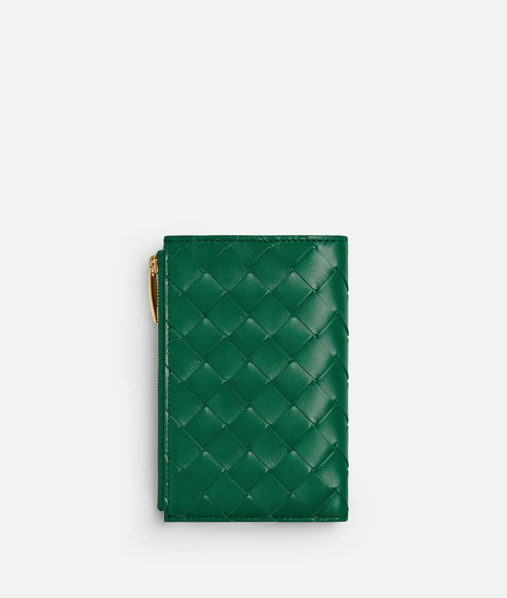 Intrecciato Medium Bi-Fold Wallet