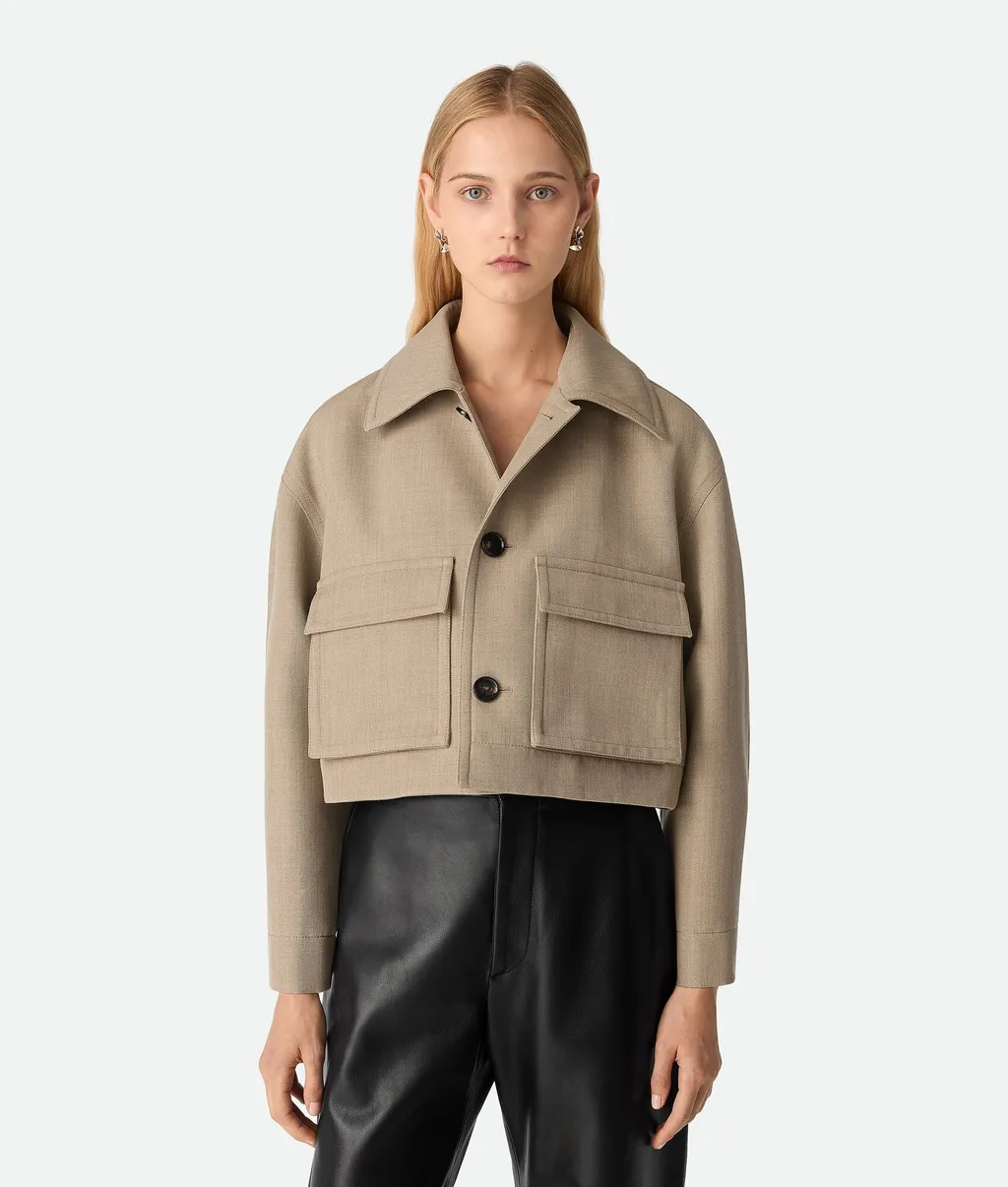 Wool Twill Blouson