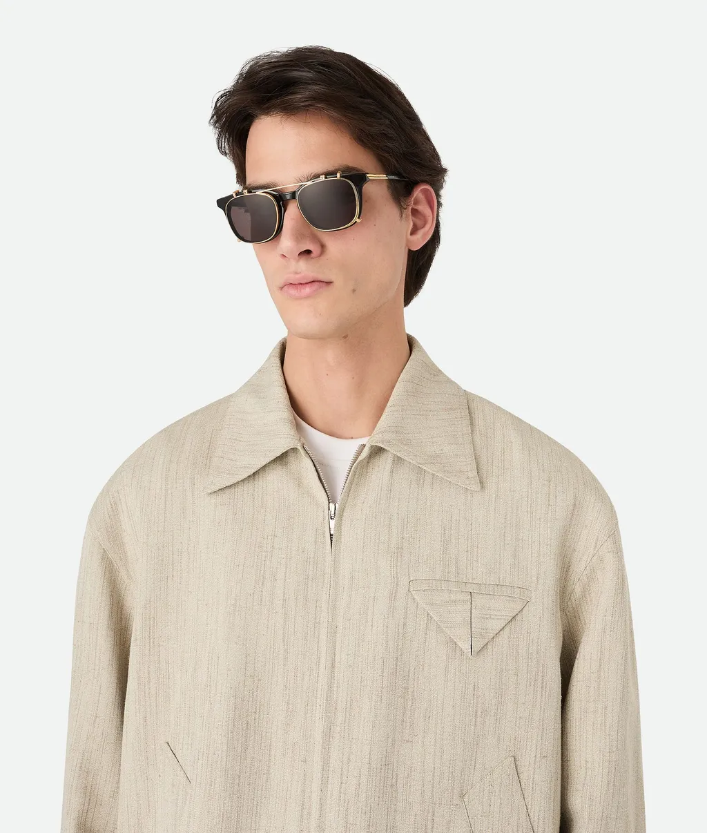 Classic Square Clip-On Sunglasses
