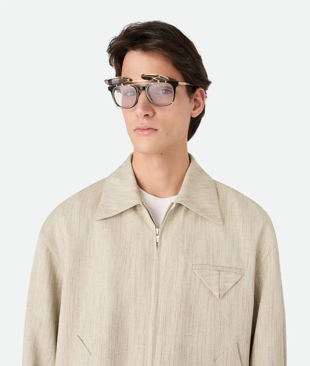 Classic Square Clip-On Sunglasses