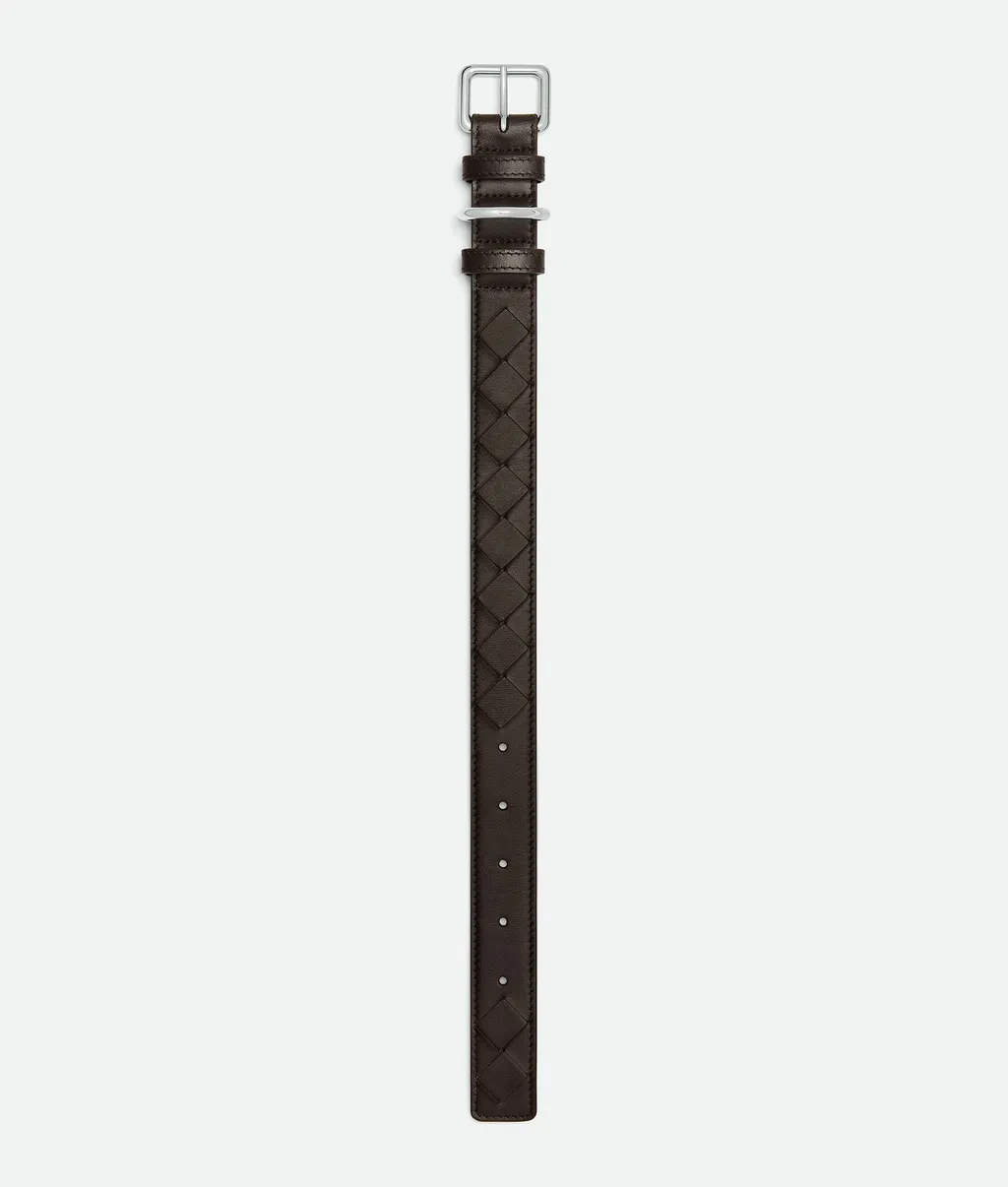 Medium Intrecciato Dog Collar