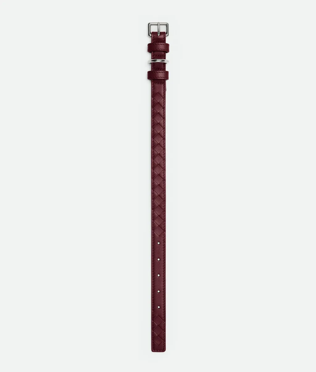 Small Intrecciato Dog Collar